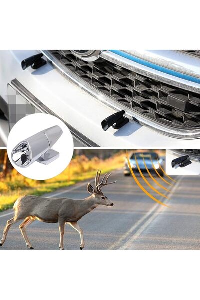 Yanmis 8PCS Deer Whistles for Car, Deer Whistles to Avoid Collisions, Vehicle Warning Devices Animal