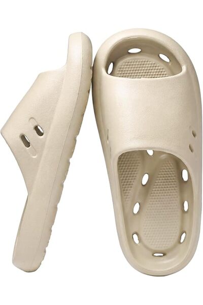 GENERAL Shower Slippers Bathroom Sandals Pillow Slides for Women Men, Quick D...
