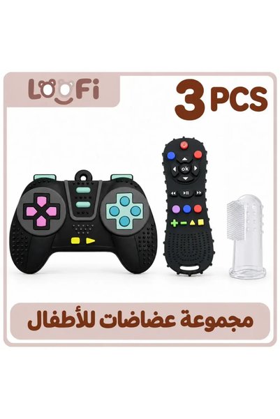 LOOFI Silicone Baby Teether Toys 3Pcs |