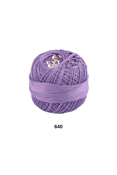 hobi dünyası evim 1 Piece of Lilac Etamin Cross-Stitch Thread 6 Ply No:12 - C...