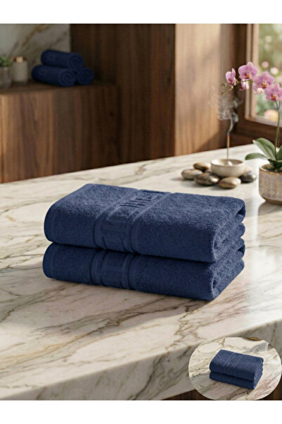Truva Home Set 2 Prosoape Baie Mari Hoteliere Greek | 70x140 cm | Bumbac Turc...