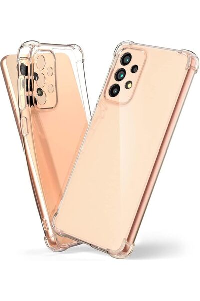 GENERAL Compatible with Samsung Galaxy A33 Case Cover Clear TPU Case Shockpro...