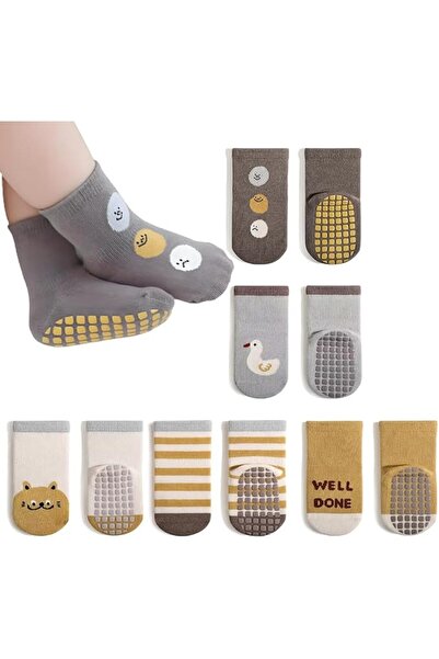 GENERAL 3 Pairs Baby Girls Boys 5 Toe Socks, Ankle Socks, Crew Socks, Toddler...