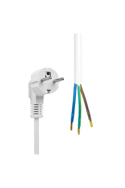MicroConnect MC-PE003SCHW Cablu de alimentare Schuko 3m Alb