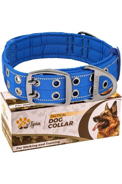 ADITYNA - Heavy Duty Dog Collar with Handle - Thick Dog Collar for Large Dogs...