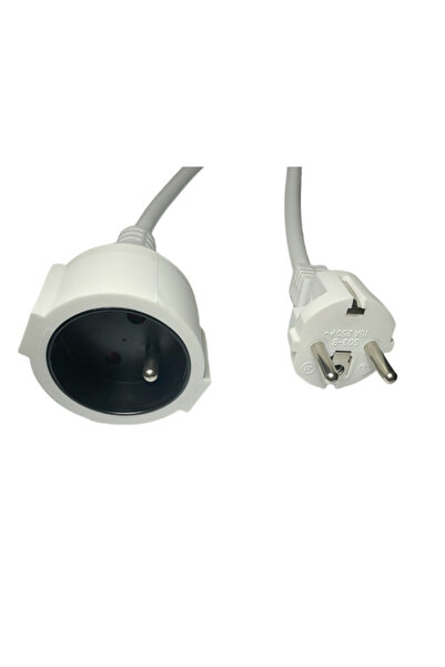 MicroConnect MC-PE0200FRW Cablu prelungitor UE 2m Alb