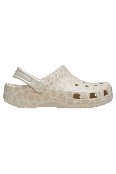 Crocs Παιδικό Κλασικό Τσόκαρο με Σχέδια Ζώων και Γκλίτερ, Μέγεθος 34–35