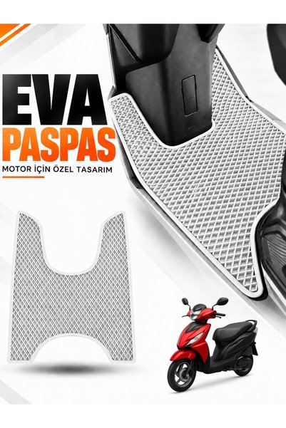 Guerrino بساط للدراجات النارية من نوع EVA متوافق مع HERO DASH 125، بساط للقدم...