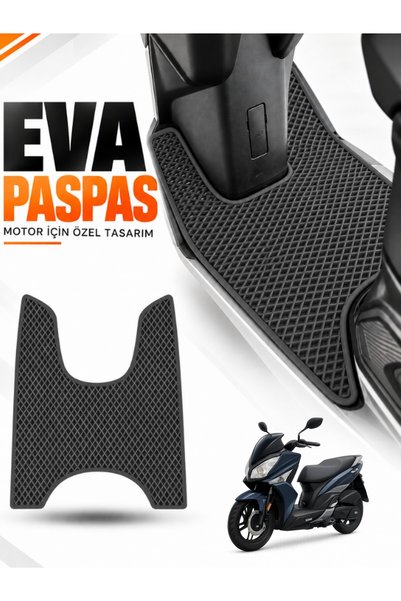 Guerrino Sym Jet 14 Compatible Eva Motorcycle Mat Scooter Foot Mat Motor-Spec...