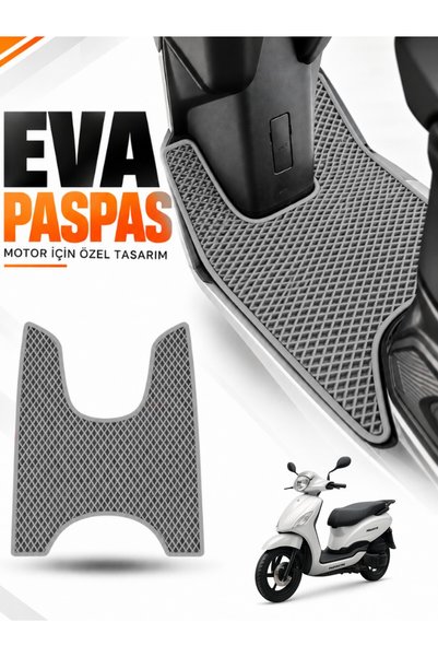 Guerrino Rks Pri̇vate 125 Compatible Eva Motorcycle Mat Scooter Foot Mat Moto...