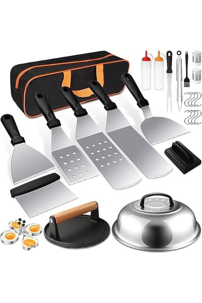 Generic Griddle Accessories Kit, 29PCS Flat Top Grill Accessories Kit for Bla...