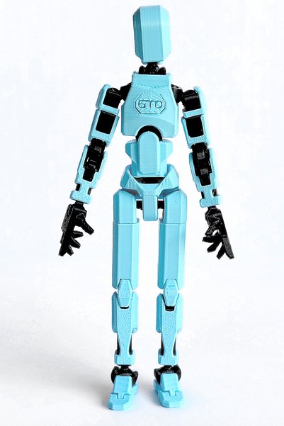 Grand TALİSMAN Oynar Eklemli Hareketli Robot Oyuncak Aksiyon Figürü 3D Baskı ...