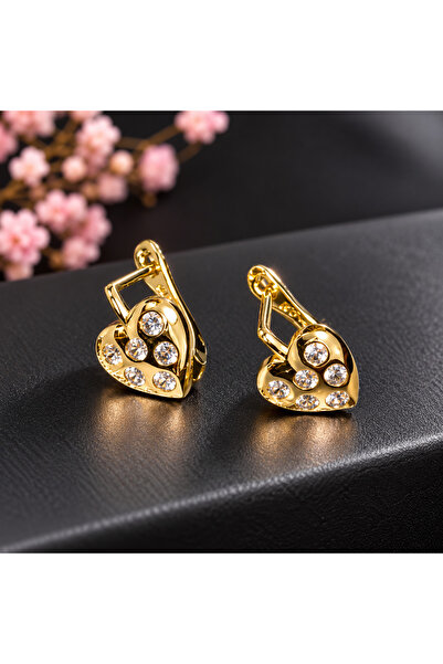 STILCOCHET Cercei Placați cu Aur 14k
