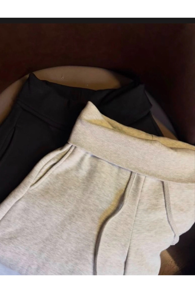 DEEFWEAR Y2K Belden Katlamalı Viral Unisex Eşofman Altı