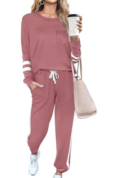 GENERAL RUBZOOF Women Womens Lounge Sets 2 Piece Fall Outfits Casual (pack of 2)