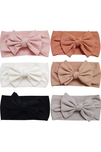 GENERAL Hjiaruiky Baby Headbands Baby Girls Bows Headband Newborn Bow Handmad...