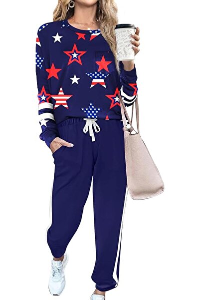 GENERAL RUBZOOF Women Womens Lounge Sets 2 Piece Fall Outfits Casual (pack of 2)
