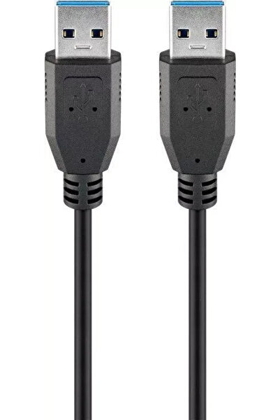 goobay Cablu USB 3.0 5m USB A tata - USB A tata SuperSpeed 5Gbit/s negru