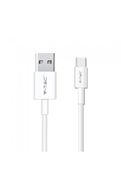 V-TAC Cablu USB Tip C 1m 2.4A Ediție Pearl alb