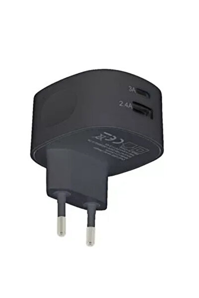 Sweex Incarcator de la retea 2x iesire USB A si USB C 3.4A negru