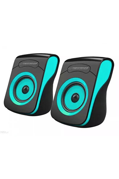 ESPERANZA Boxe STEREO 2.0 negru-albastru FLAMENCO