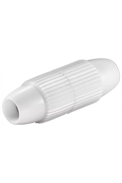 goobay Conector extensie cablu coaxial plastic