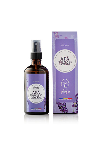 Nucul din lavandă Set curatare ten cu lavanda pentru adolescenti, Nucul din lavanda, 2 produse, Apa Florala de lavanda, sapun artizanal cu carbune activ