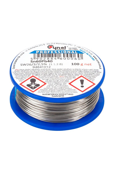 Cynel Fludor 0.9mm SN60 PB40 rolă 100g