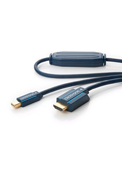 CLICKTRONIC Cablu Profesional 1m mini DisplayPort - HDMI 1920x1200p Apple Mac...