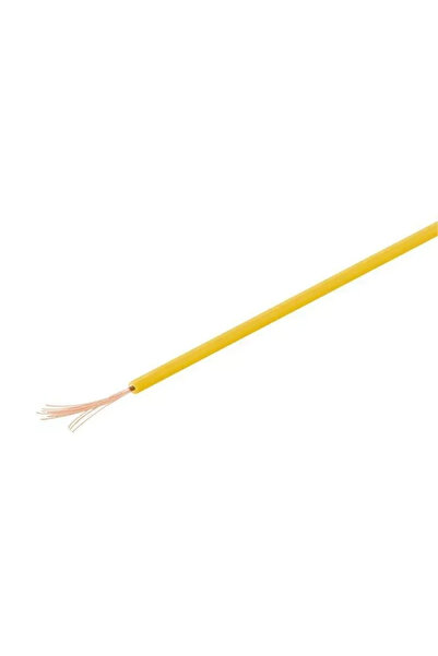 goobay Cablu cupru multifilar izolat 10m galben 1x0.14mm