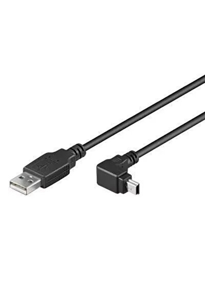 goobay Cablu mini USB 90 grade 1.8m pentru GPS-uri