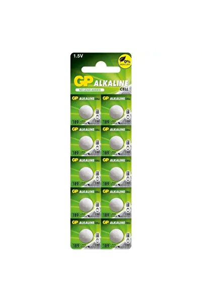 GP Baterie alcalină tip buton AG10 GP189 LR54 LR1130 1.5V 44mAh 11.6X3.05mm 1...