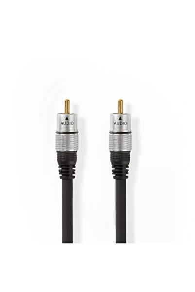 Nedis Digital Audio AV Cablu 1x RCA tata - 1x RCA tata 1.5m placat cu aur
