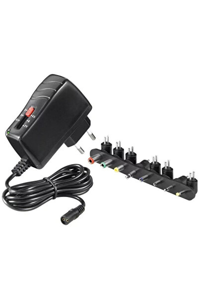 goobay Adaptor alimentator universal in comutatie 3-7V 2.5A 2500mA