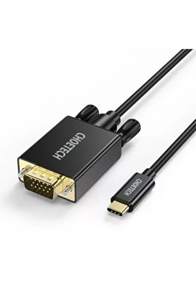 CHOETECH Cablu USB Type C - VGA XCV-1801 1.8m negru
