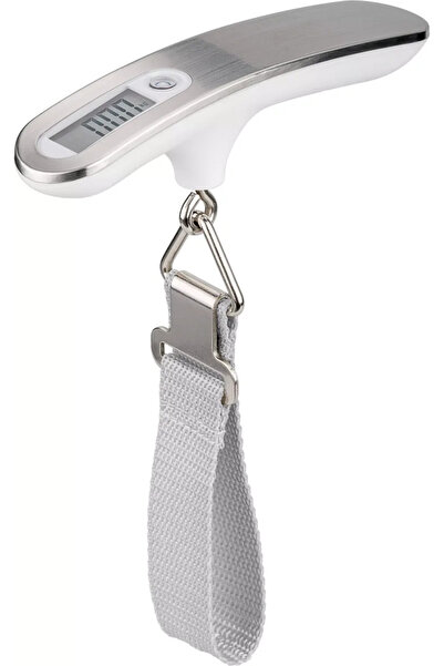 goobay Cantar bagaje digital 50kg alb/argintiu