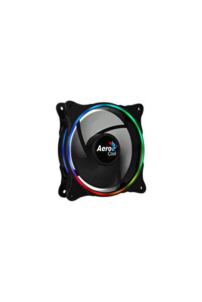AEROCOOL Ventilator Eclipse 120x120x25mm 12V iluminare aRGB 12 LED-uri rulmen...