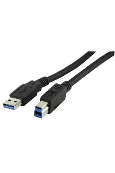 LogiLink Cablu USB 3.0 USB A mufa - USB B mufa nichelat 1m negru 28AWG CU0023