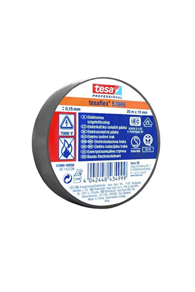 Tesa Banda izolatoare TESAFLEX 20m gri