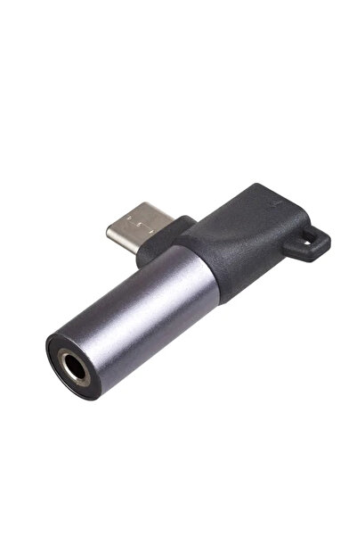 Akyga Adaptor USB 3.0 Jack 3.5 mm mama + USB tip C mama alimentează la mufa U...