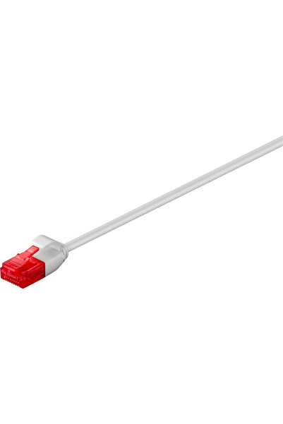 goobay Cablu UTP Cat6 slim 3.6mm RJ45 mufat 0.25m patchcord gri
