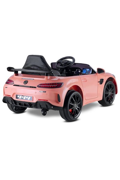 BabyHope 444 GTR SPORT 12V UZAKTAN KUMANDALI AKÜLÜ ARABA PEMBE