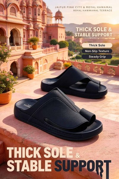 SoftSole KSA شباشب رجالية بمظهر جلدي للارتداء اليومي - خياطة دقيقة مع نعل داخ...