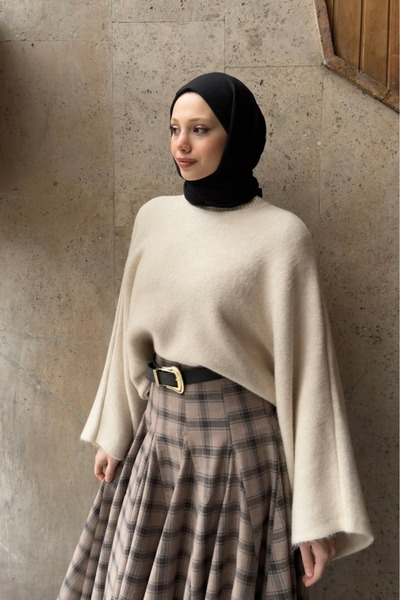 fayaboutique.com Taş Oversize Rosella Kazak