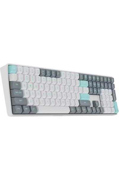 darkFlash GD110 110 Keys Dual-Dode Wireless Mechanical Keyboard, Red Switches...