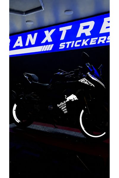 Banxtre RKS SRK 125 için Komple Reflektörlü Sticker Seti (Sağ ve Sol )