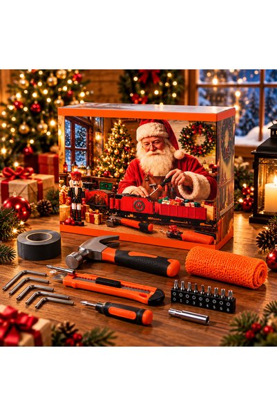 s-Eye Calendar de Advent bricolaj cu 24 de surprize, unelte si accesorii utile