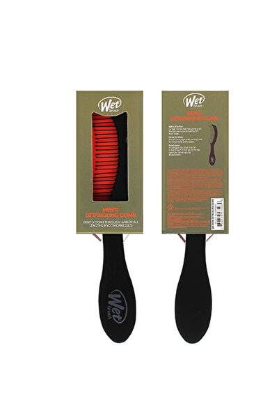 Wet Brush Ανδρική χτένα ξεμπερδέματος μαλλιών, μαύρη