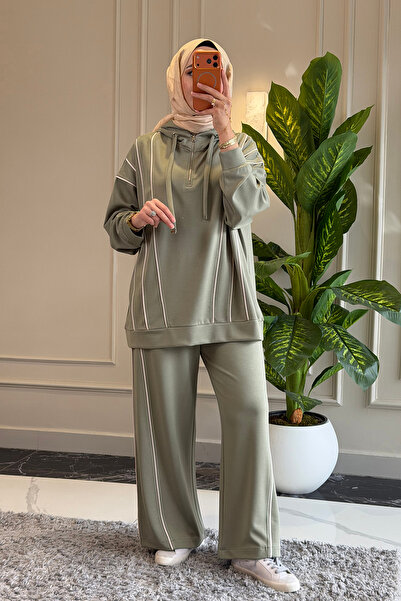 Suede Style 6703 - Set de damă elegant, confortabil, din viscoză moale, cu de...