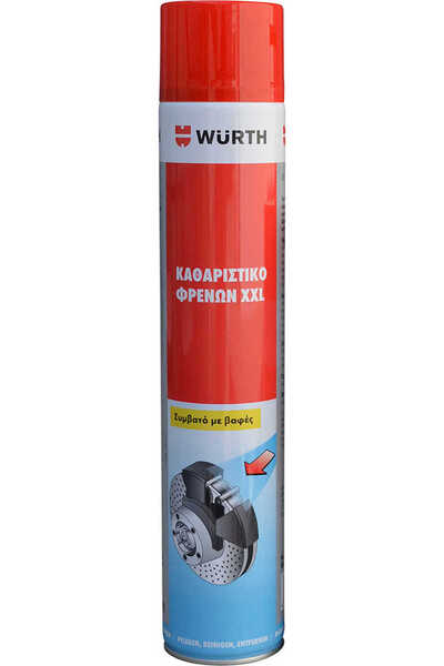 Würth Wurth XXL Σπρέι Καθαρισμού Φρένων 750ml